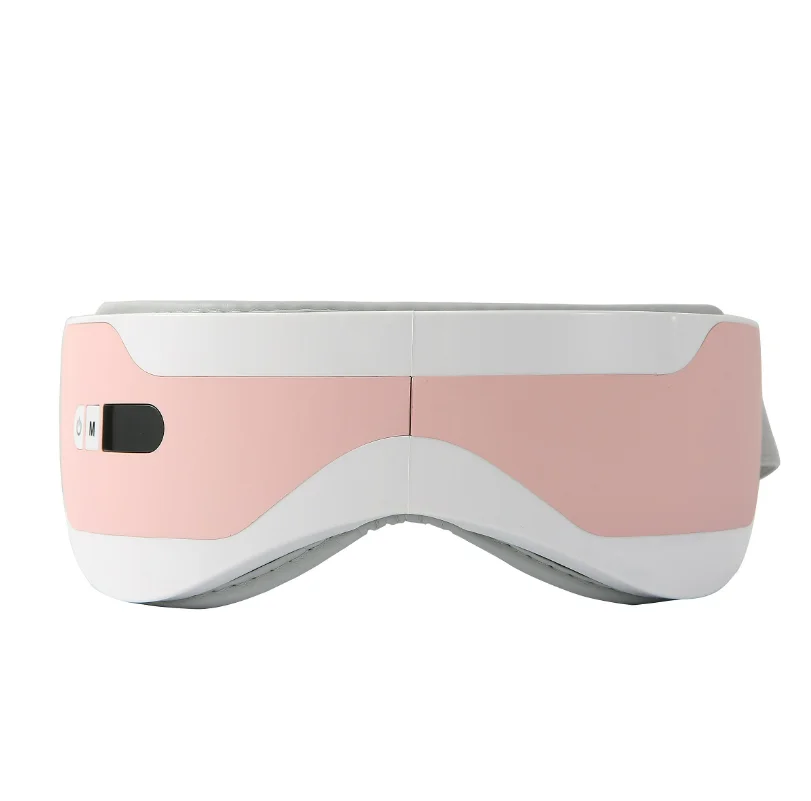New Trending Eye Massage Dark Circles Temple Massage Mask with Heat Air Compression Vibration Music for Relax Eye Strain Bags