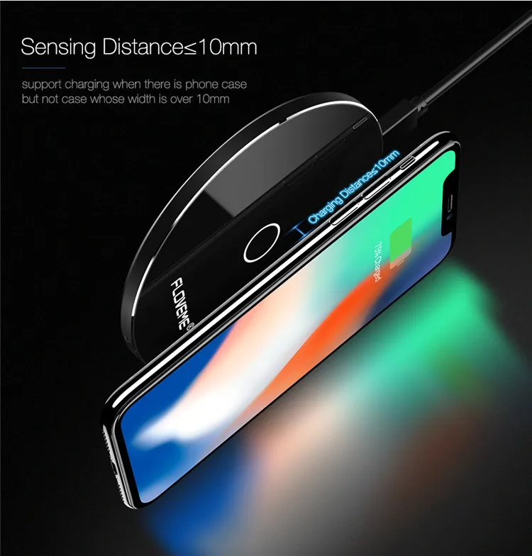 
Ultra Thin Excellent Power Fast Charger Round Wireless Charging Pad for Samsung Galaxy Note 8 S8 For iPhone X With LED Light Ultra Thin Excellent Power Fast Charger Wireless Charging Pad for Samsung Galaxy Note 8 S8 For iPhone 8 Plus X For LG&nbsp;