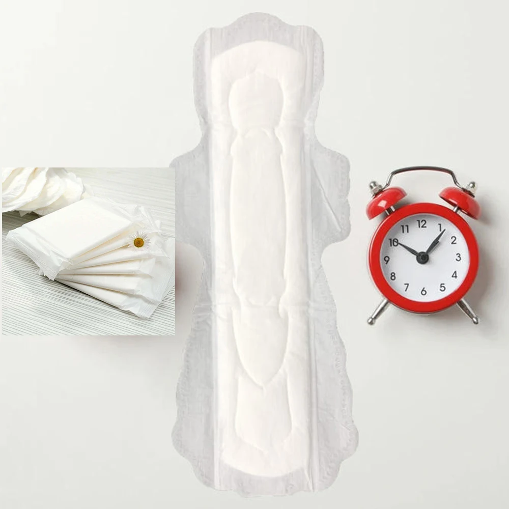 Disposable high quality woman hygienic towels for women Extra Long Naturally Ladies Pads Physiological Periods Towel Supplier
