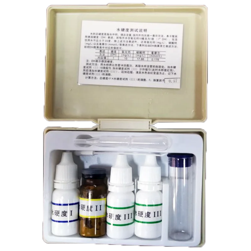 Aquaculture water hardness rapid test kit for fish shrimp pond test