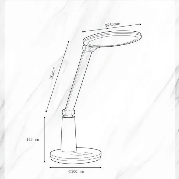 Home office learning common Protect eyes and maintain eyesight sunlight desk table lamp for living room modern
