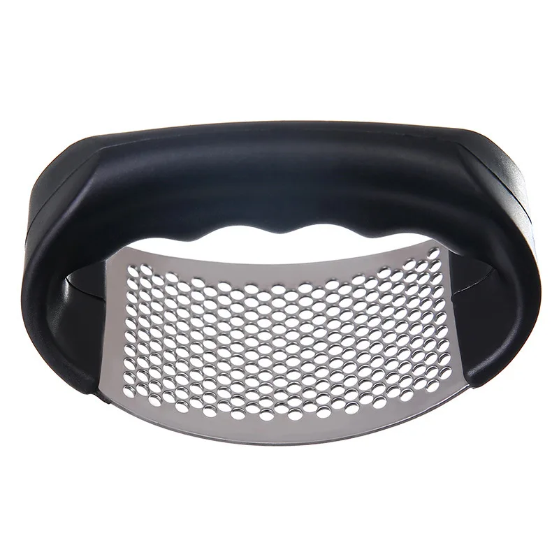 Wholesale Garlic Crusher Kitchen Food Cutter Tool New Stainless Steel Garlic Press Handheld Stainless Steel Garlic Press