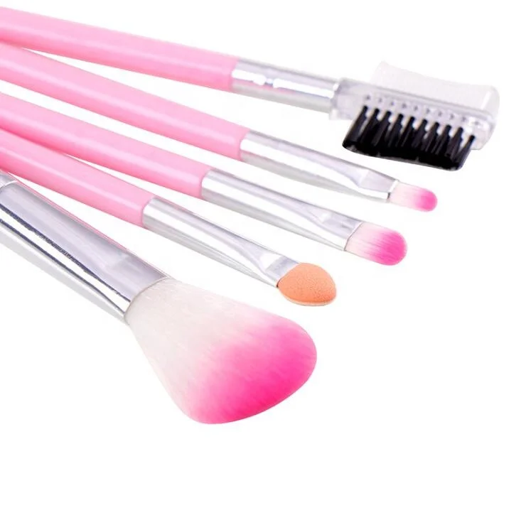 2020 Professional designer slim 5pcs eye makeup brush small Cosmetic makeup brush for skin accessible