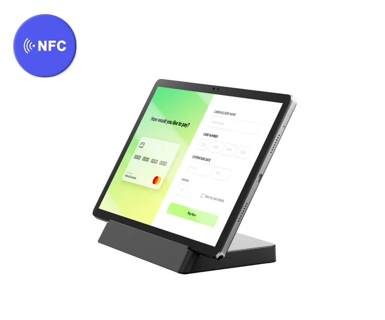 Customized tablet nfc self service payment nfc payment terminal device nfc with display android touch panel pos all in one pc