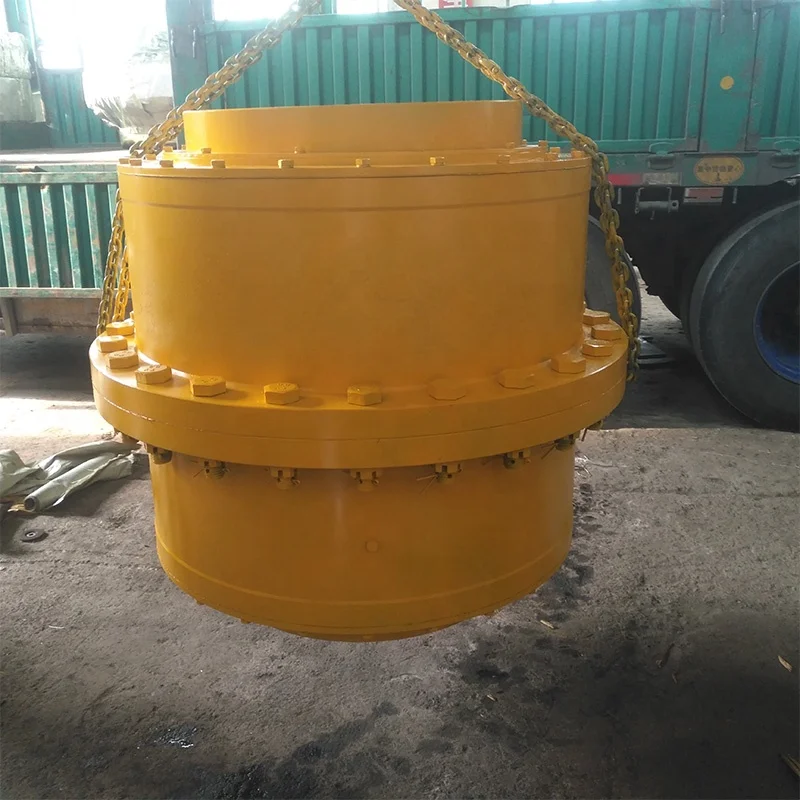 Тяжелое оборудование Нестандартная индивидуальная большая литая стальная муфта Высококачественная Редукторная