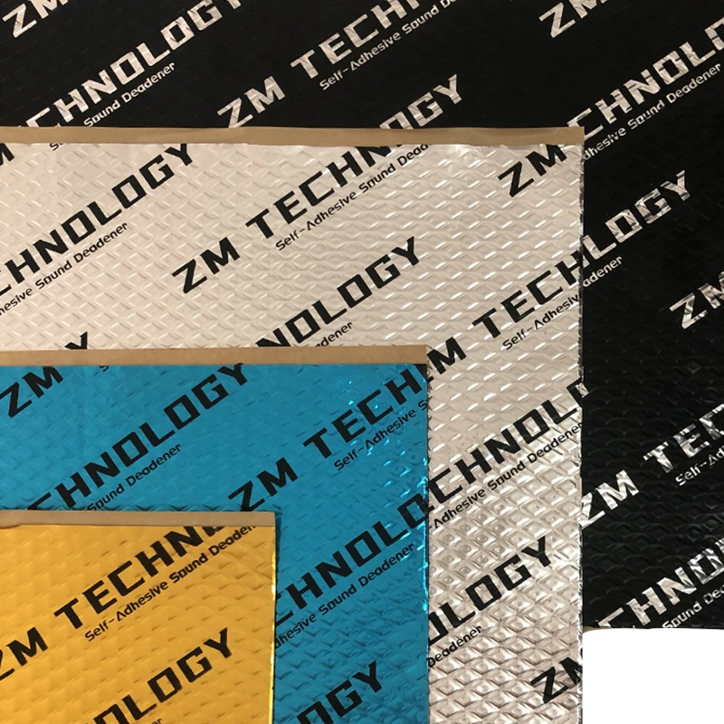 12V Noise Insulation System Car Sound Deadener Dampening Mat for Effective Interior Accessories Sound Deadening