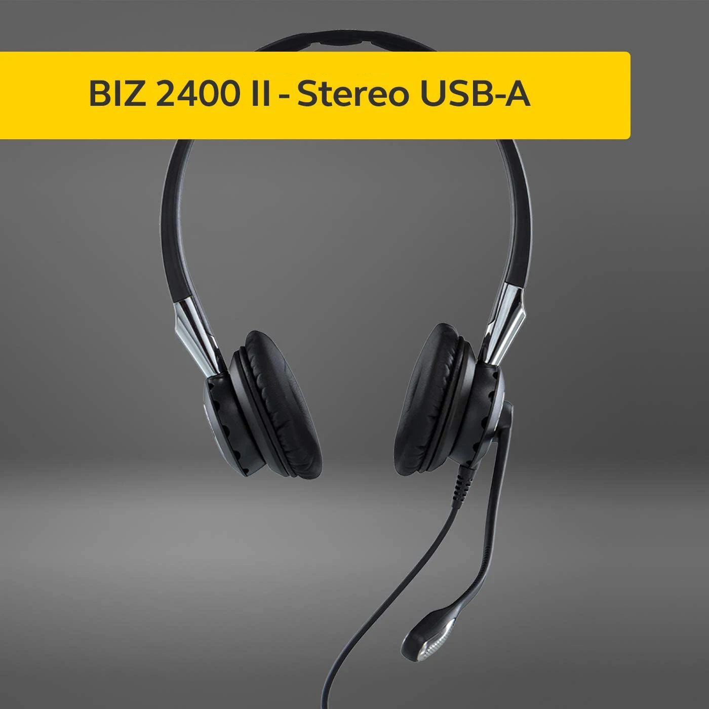 BIZ 2400 II DUO USB Mic. 82 NC ,BT ,UC P/N:2499-829-209 USB-A Bluetoth Ultra Noise reduction Binaural Call center Headset