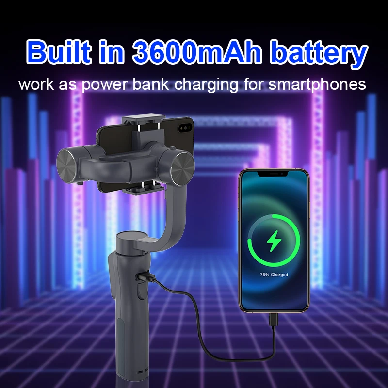S5bpro 360 градусов Автоматическая головка для отслеживания лица смартфонов с ультра широкоугольным объективом Ai модуль светодиодные фонари