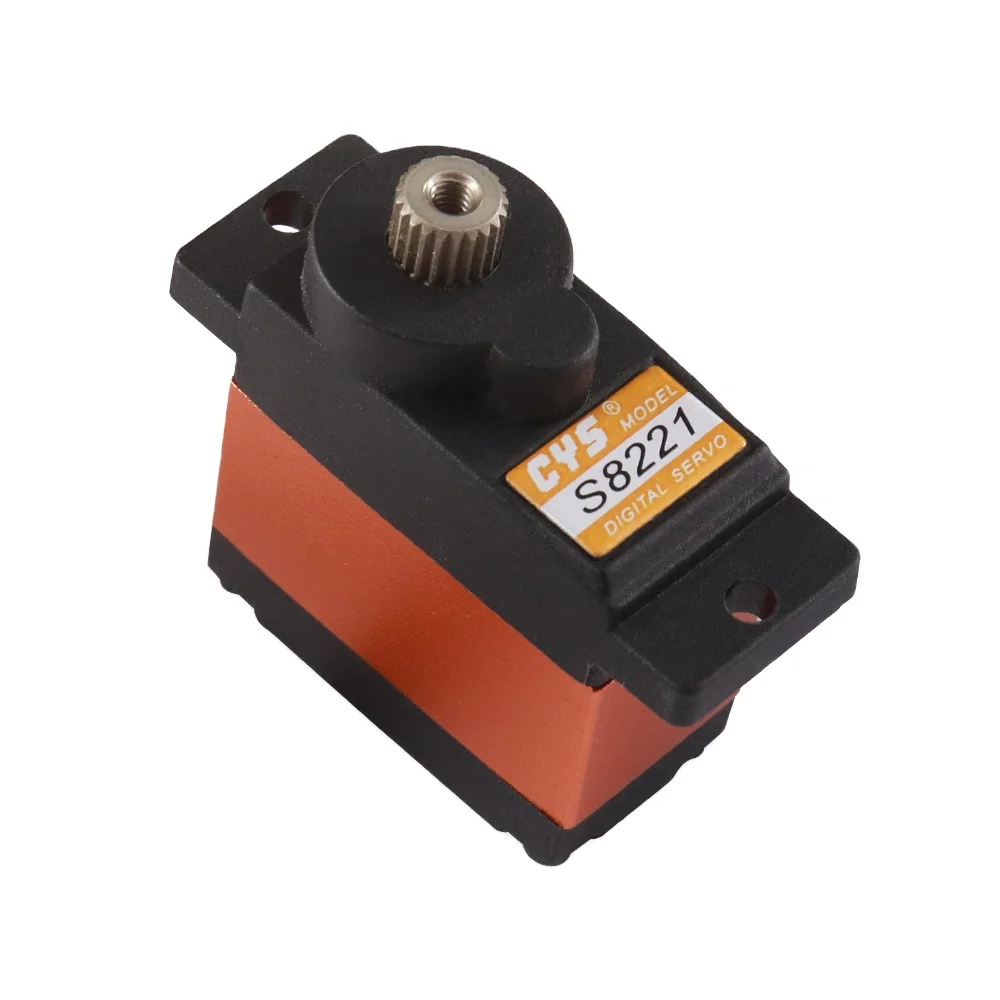 CYS-S8221 Mini GPS Radio Systems 1.5kg.cm High Performance Servo Robot Metal Case 500 RC Helicopter & Toy Plastic Material