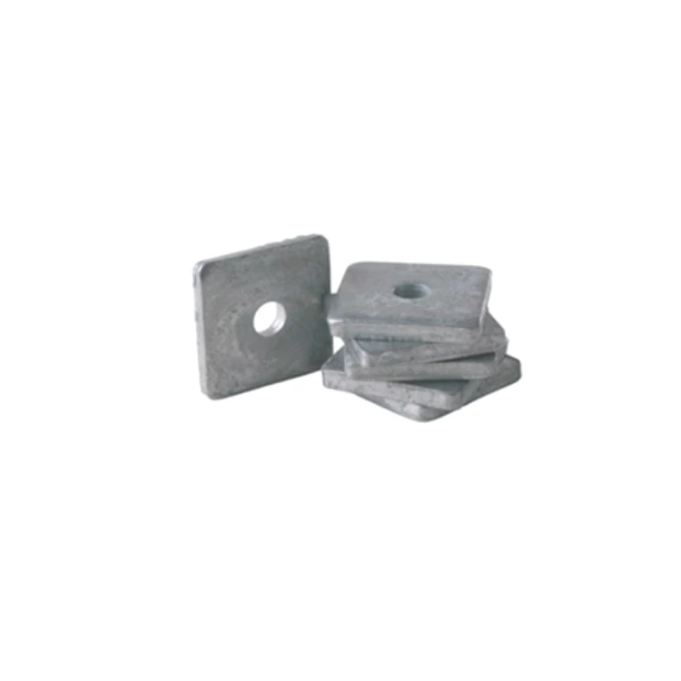Galvanized square washers nut