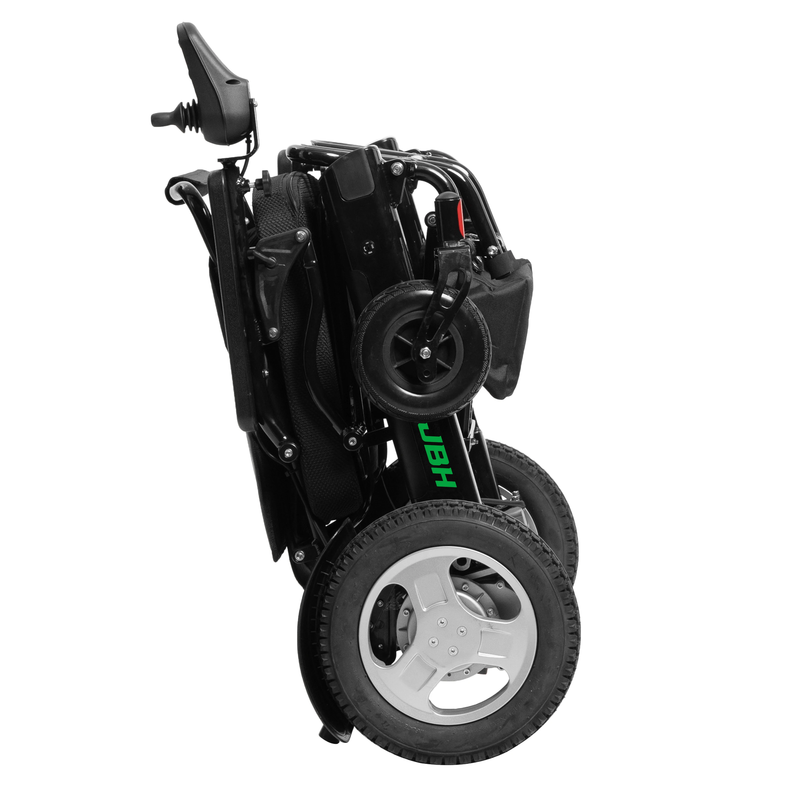 Joystick control folding electric wheelchair for elderly people and the disabled