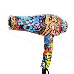 Gubebeauty hot sale professional ionic hair dryer hot&cold air wind electric Graffiti hair dryer for homeuse salon with FCC&CE