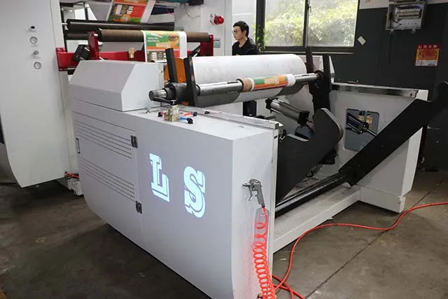 4 color ci polythene paper cup paper bag heat transfer film servo flexo printing machine