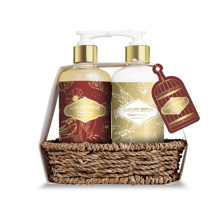 Moisturizing And Silky Lavender Hand Skin Care Set Supple Scented Hand Soap Cream Spa Body Bath Care Gift Set For Home Scents