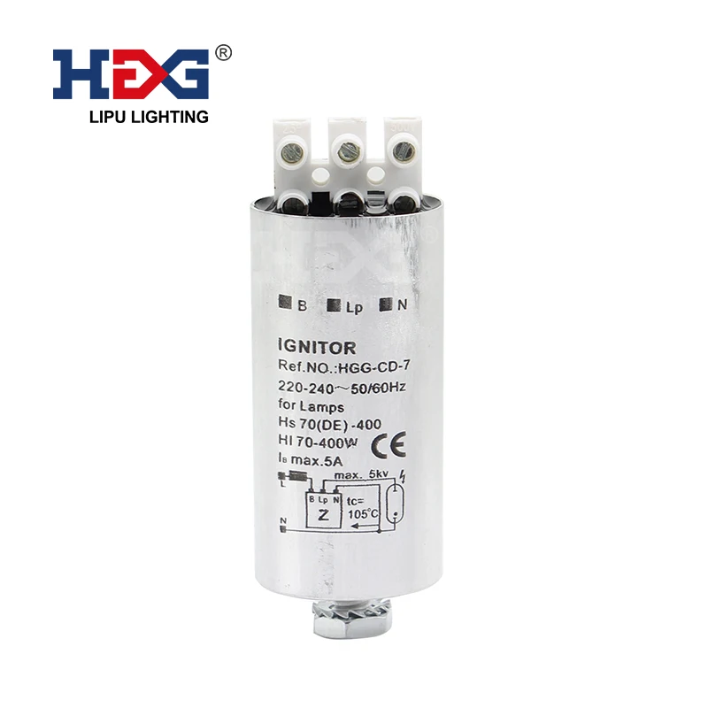 sodium lamp 70-400w ignitor