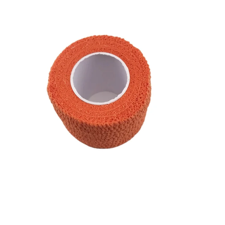 5cm*4.5m medical cotton  yarn self adhesive bandage