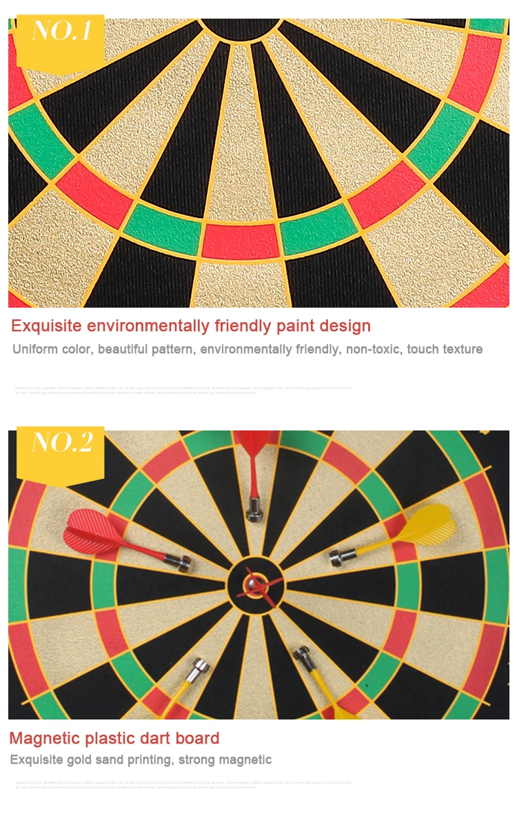 
Cheap Price Customized Designs Wholesale Safety Magnetic DartBoards with 6 Darts for Promotion 