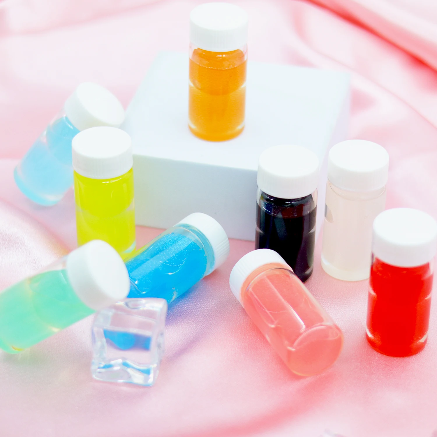 Private Label Eyelash Tweezers Glue Cleanser With Sponge Ball 30ml Fall Prevention Plastic Lash Tools Tweezers Cleanser