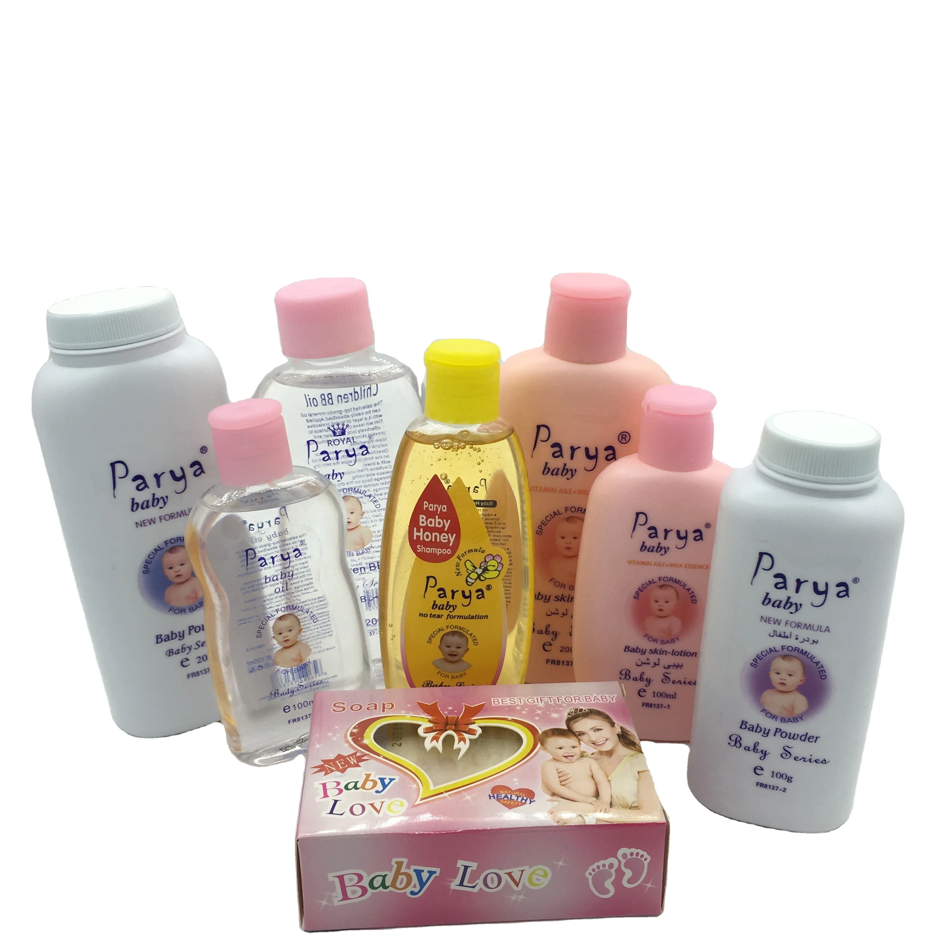 OEM/ODM baby skin care set lightening whitening safe cream organic private label baby lotion