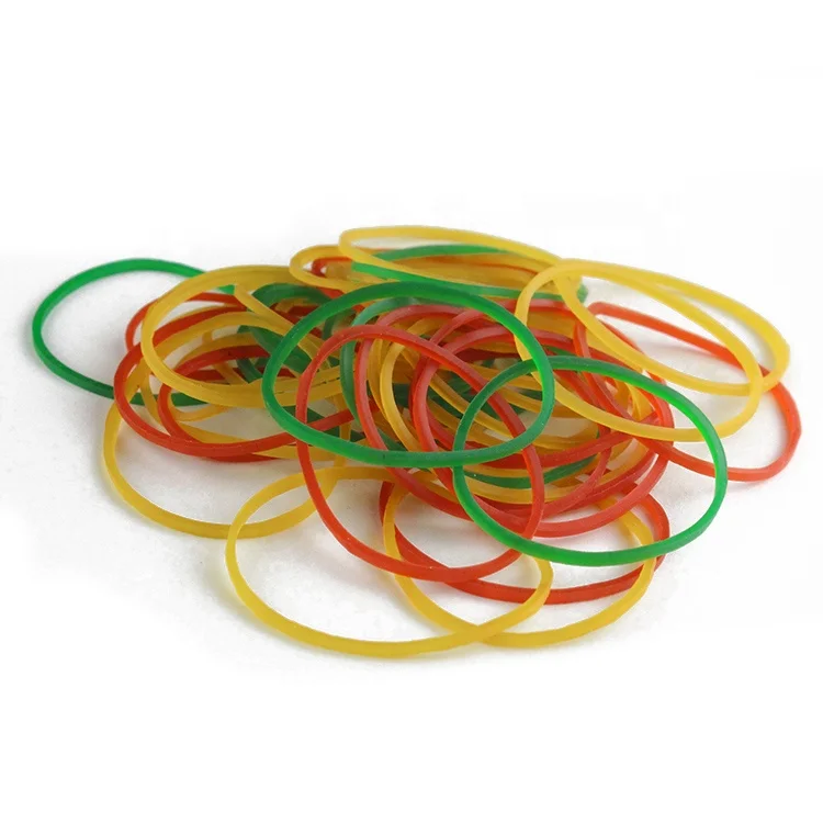 Смешанные цвета, эластичные резинки для денег в офисе