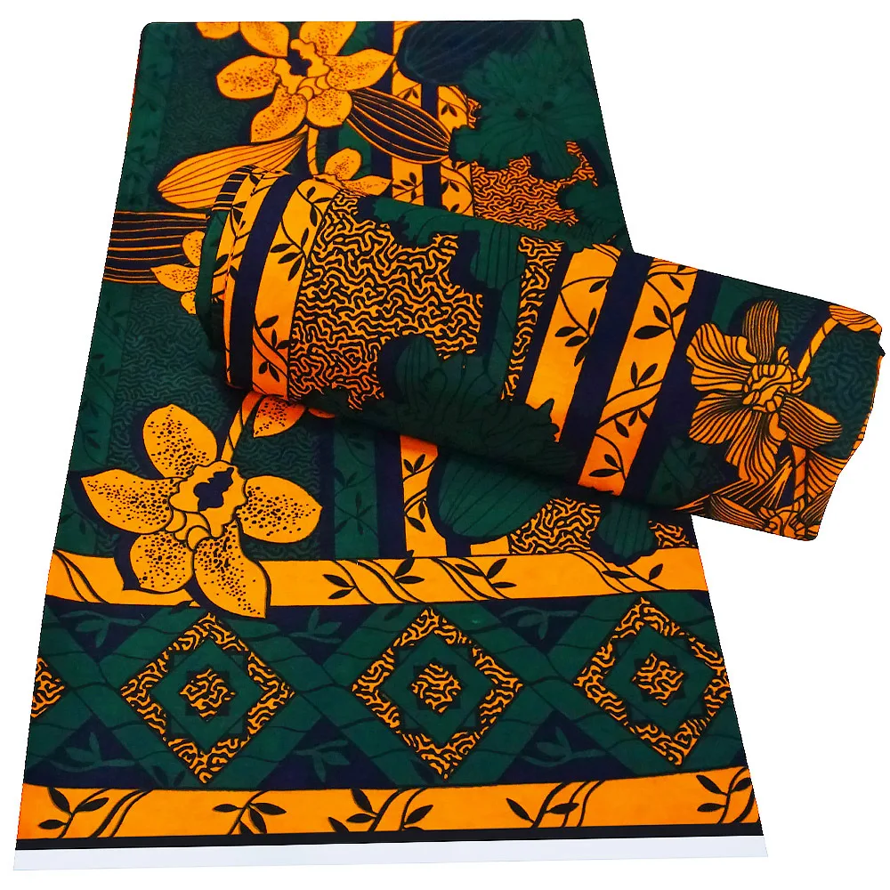 Hot Selling Ankara Design Wax Printing 100% Cotton African Wax Fabric For Dress