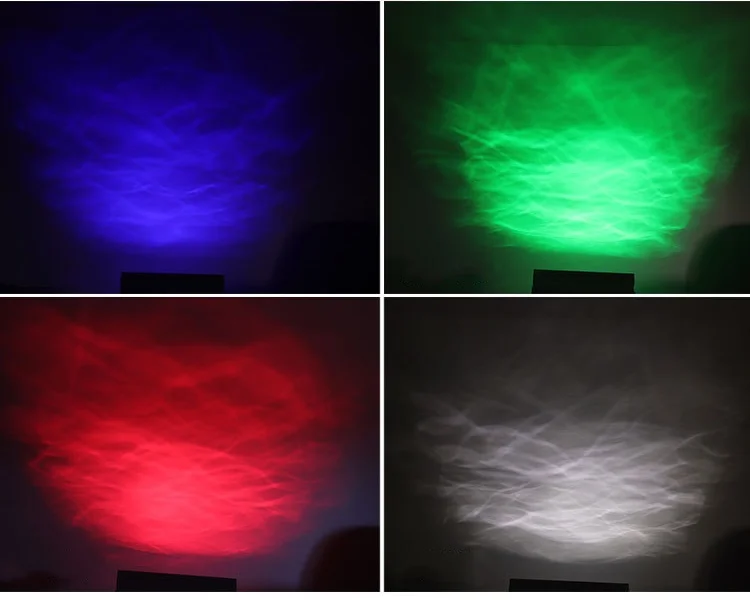 Led Dynamic Flow Stripe Water Wave Ripple Effect Projector Light Wall Washer Lights Outdoor Waterproof Bar Lighting
