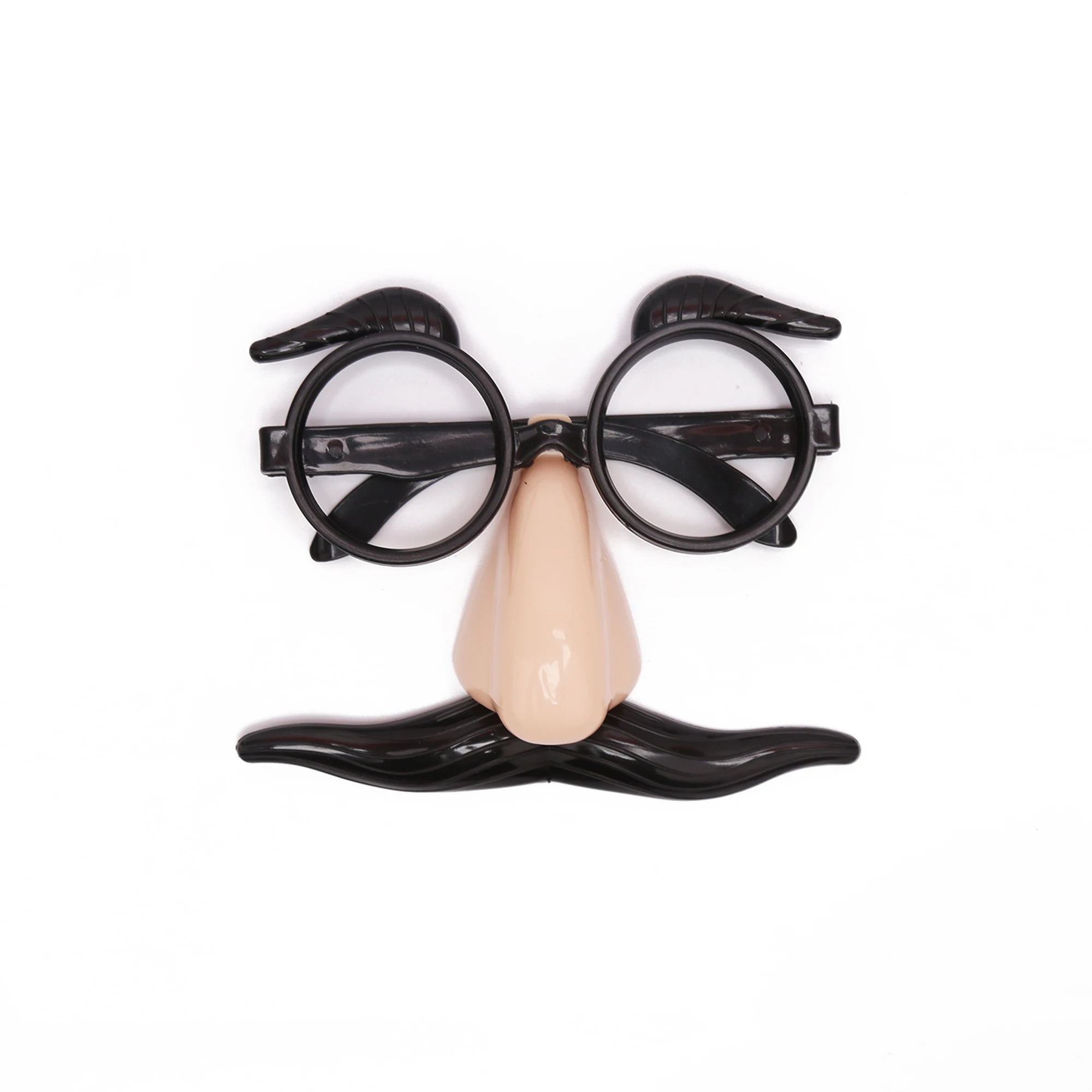 4 PCS Perfect Party Favors for Costume Halloween and Birthday Parties Disguise Glasses with Funny Nose Eyebrows and Mustache