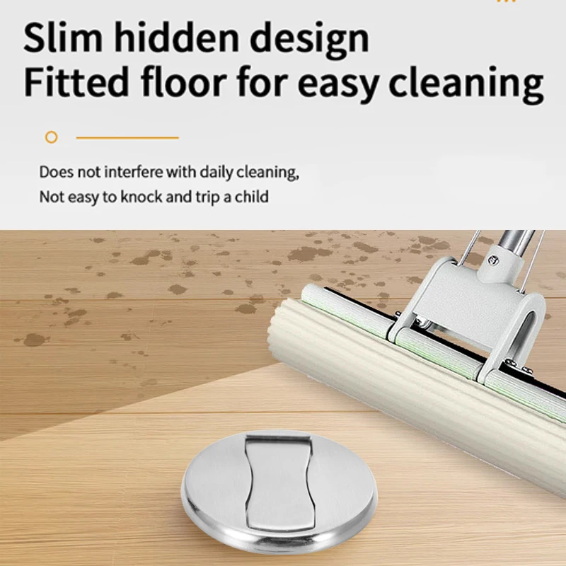 Heavy Duty Zinc alloy Magnetic Door Stopper Anti-collision Door Stopper Hidden Door Catch