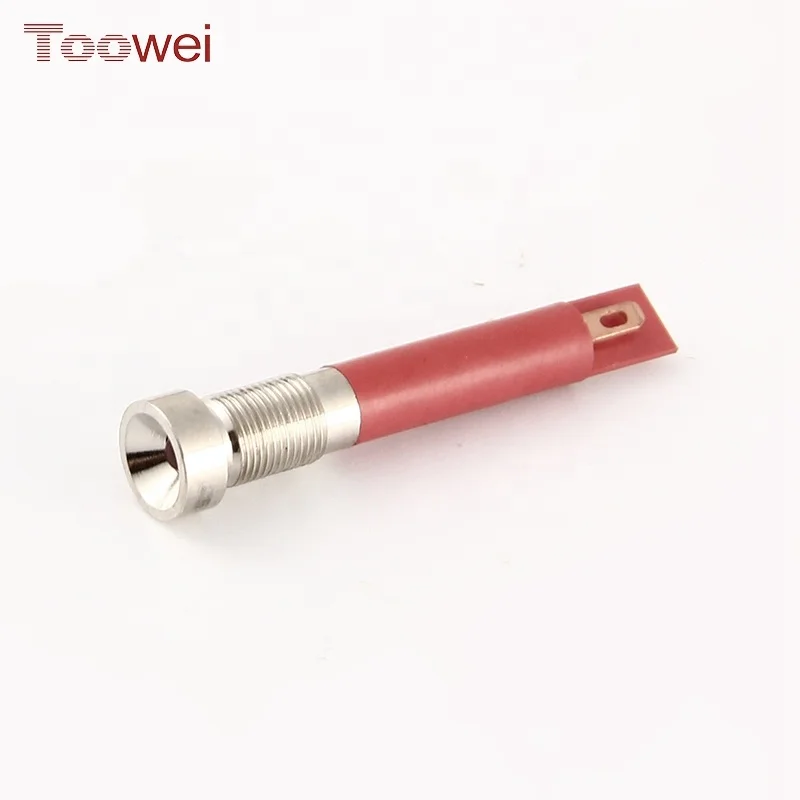 6mm high bright car light led indicator light mount for truck ip67 waterproof 12v for motorcycle