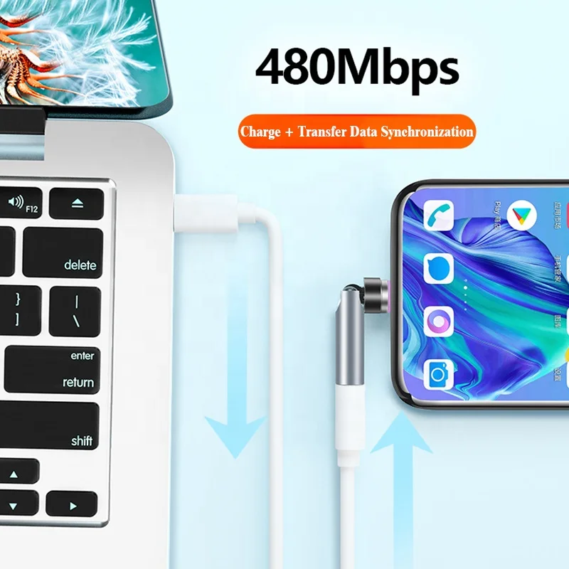 3 в 1 микро-разъем немагнитные к магнитному Круглый Магнитный кабель адаптер
