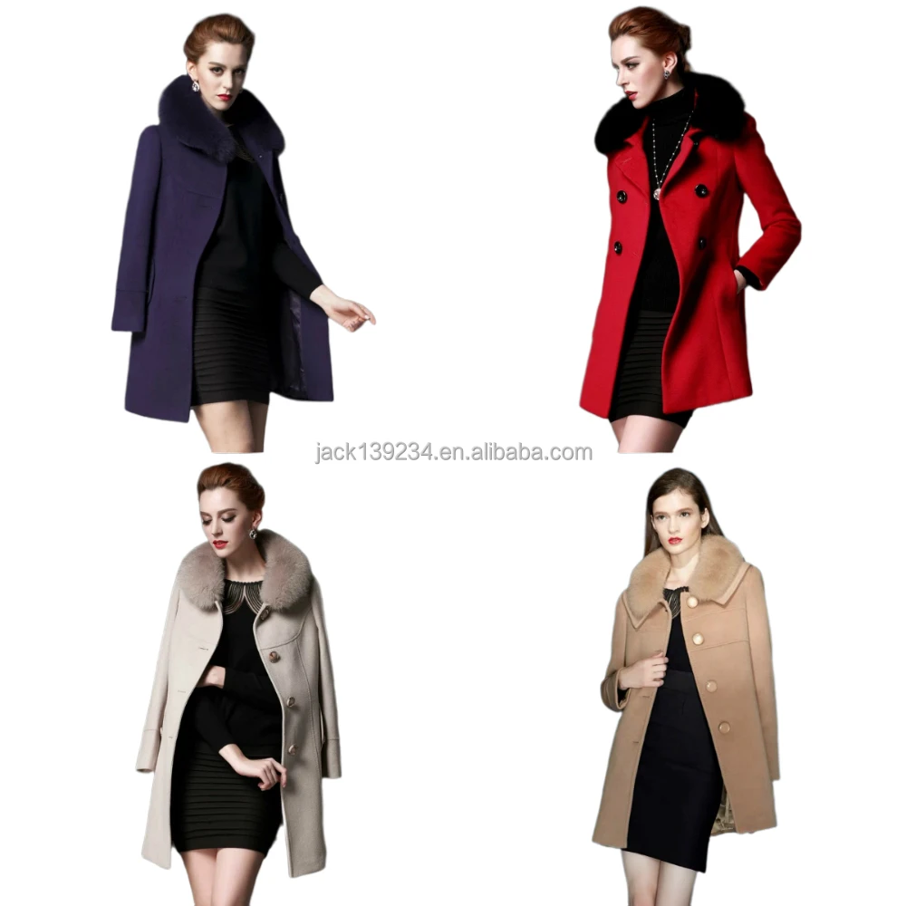 2022 High quality Wool Coat China Manufacturer classic hand made wool coat fabric winter long wool coat women