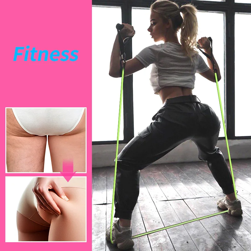 88lb/40kg Exercise Fitness Elastic Training Gym Equipment  Strength Training resistance bands