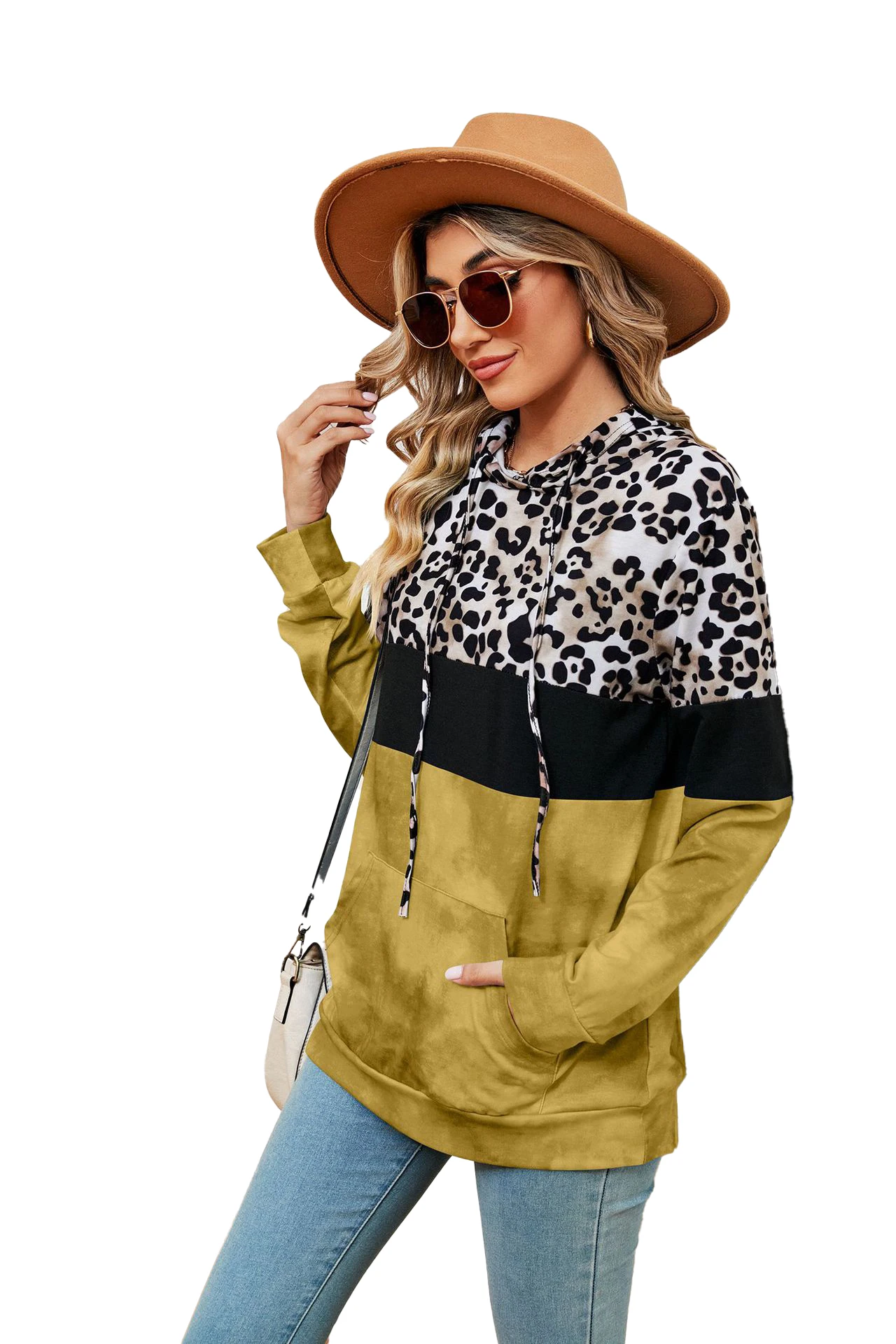 Vintage Wash Wholesale Tie Dye Sun Faded High Quality Printed Sweatshirt Custom Hoodie For Women