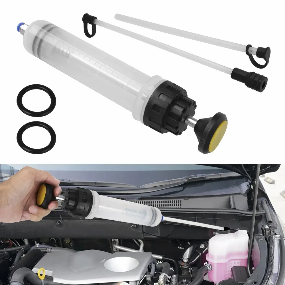 200cc Car Oil Change Brake Bleeder Fluid Pump Extractor Filling Syringe Bottle Universal Truck Motorcycle Vehicles Accessories