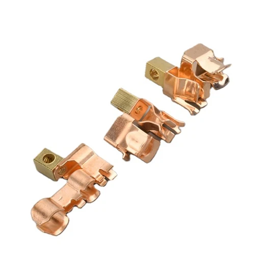 Универсальные Запчасти для электрических переключателей, контактные латунные листовые штампованные металлические детали для итальянского разъема переключателя