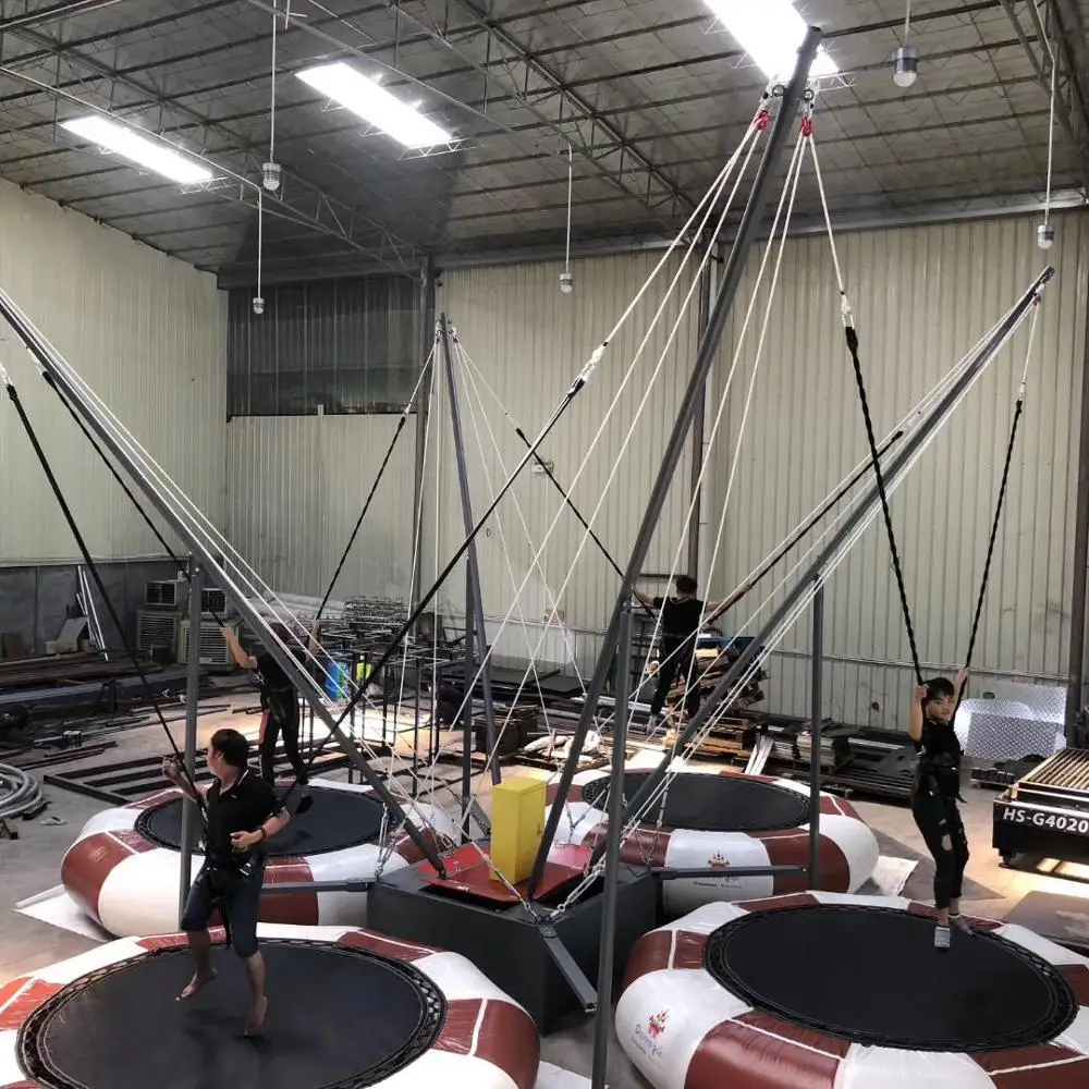 4 in one Mobile bungee trampoline for adults and kids quality guaranteed
