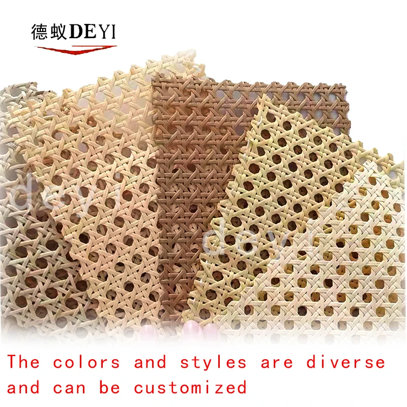 High quality Natural rattan roll mesh raw material for making furnitureFactory price Fast delivery Natural Mesh Rattan