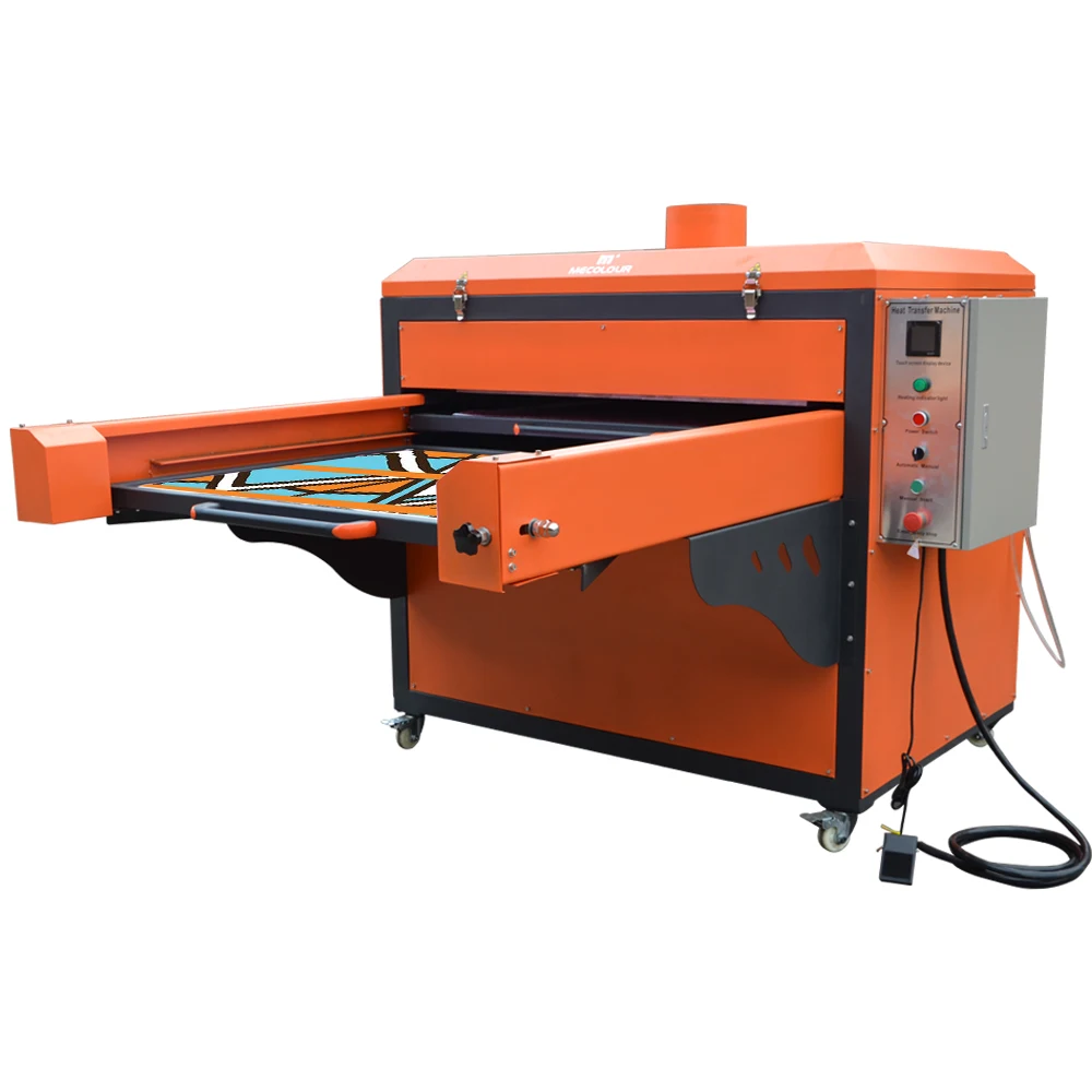 Large Format High Pressure Pneumatic Auto Double Working Stations Sublimation Heat Press Machine for T- Shirt Printing