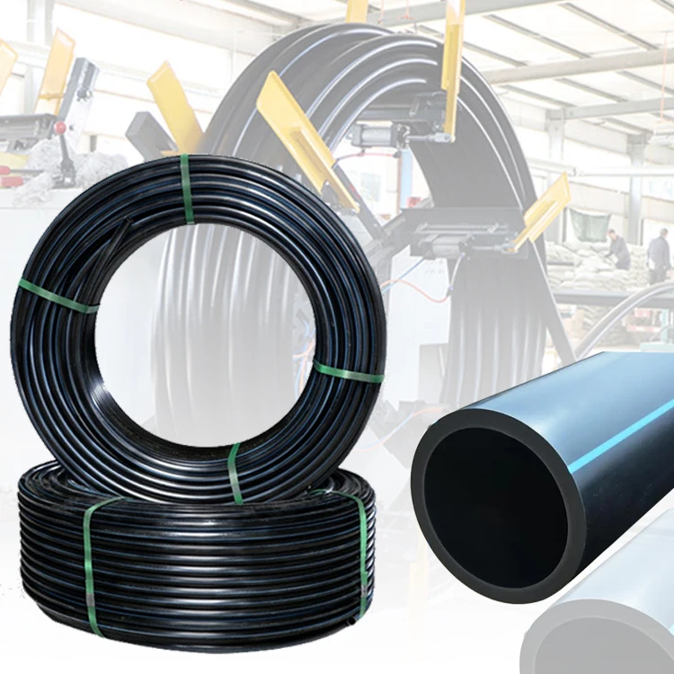 HDPE  pipes pe100 PN6-20 DN16mm 180mm 355mm 630mm PE100 polyethylene pipe for drip irrigation system