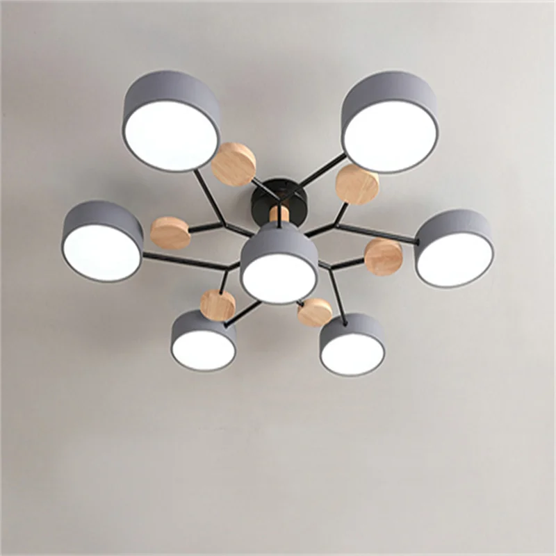 Modern Living Room Bedroom Villa LED Ceiling Light Dining Room Lighting Hotel Apartment Chandelier Factory Outlet