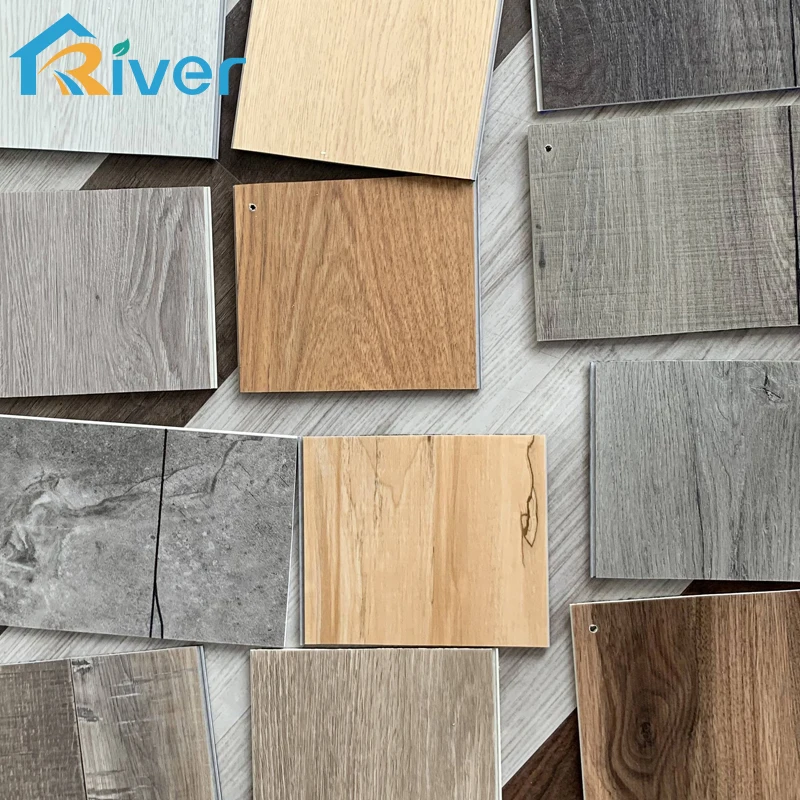 no formaldehyde non-slip no glue new model natural wood grain plastic flooring wholesale flutuante spc vinil