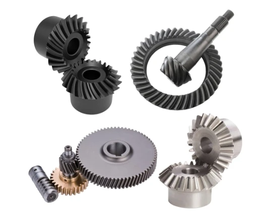 Custom CNC Machining Stainless Steel Pinion Gear Shaft Metal Plastic Spur Gear Brass Small Spiral Angular Straight Bevel Gear