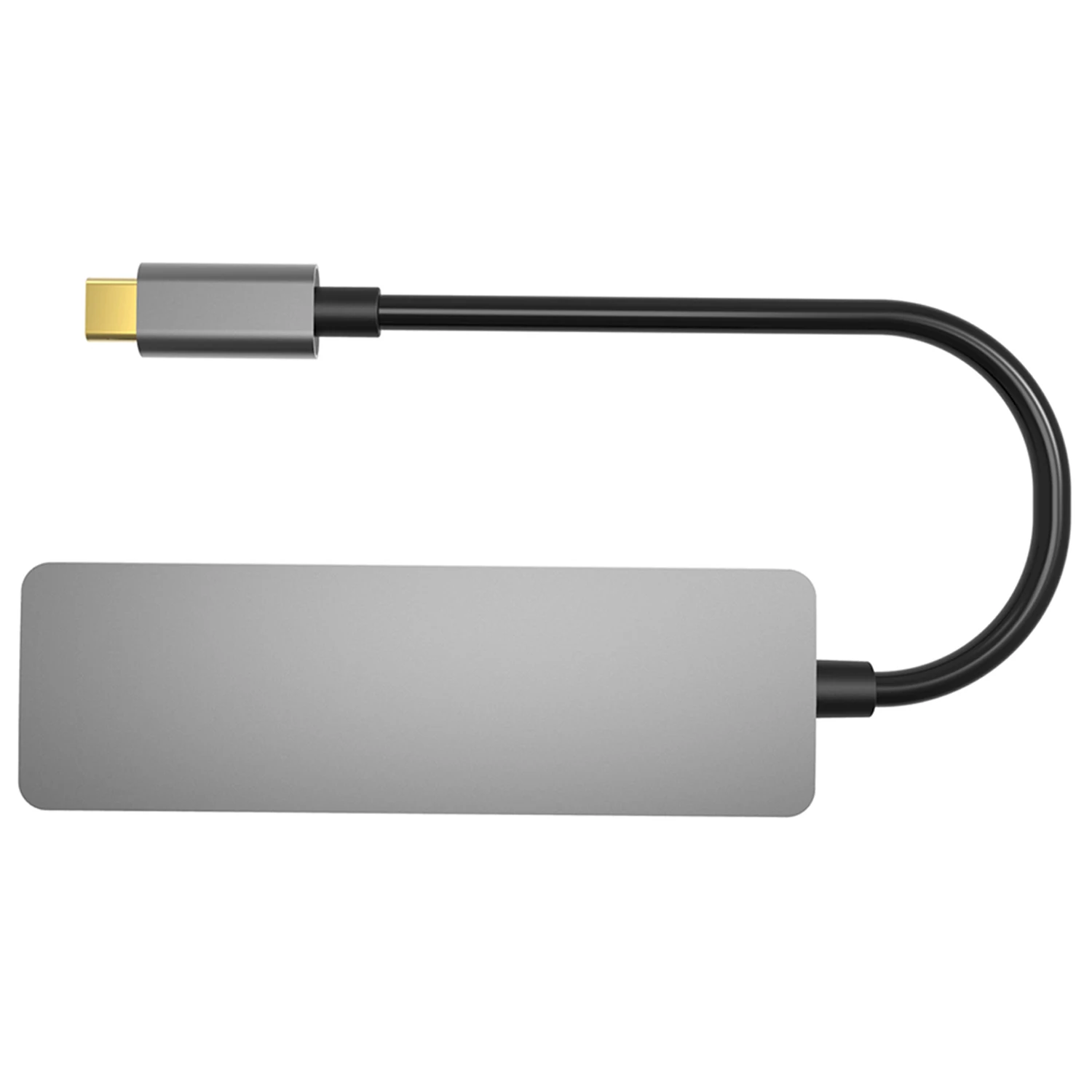 5 In 1 USB Type C Hub with HDMI TF Card Reader USB Type A Adapter Male To Female 8K Audio Extender for Laptop