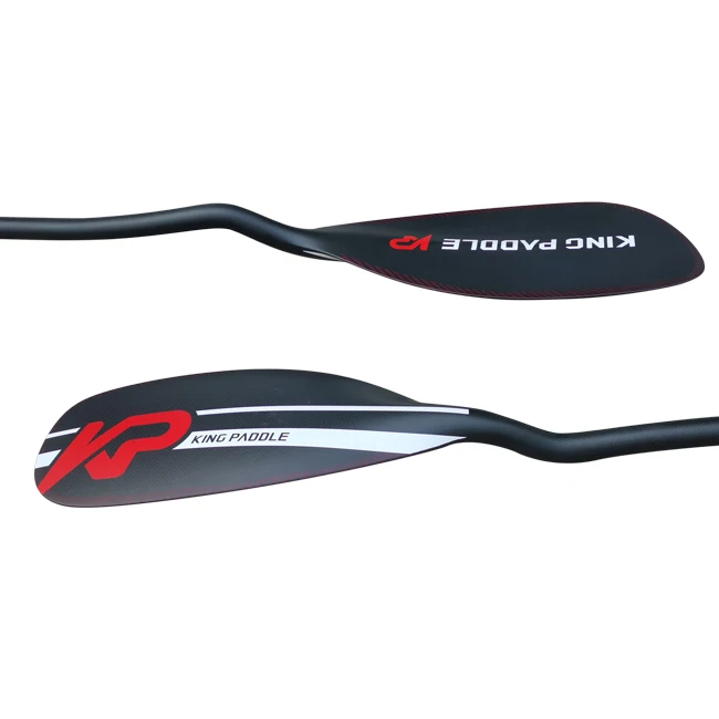 2 Piece Adjustable Bend Shaft Carbon Fiber Whitewater Paddle Kayak