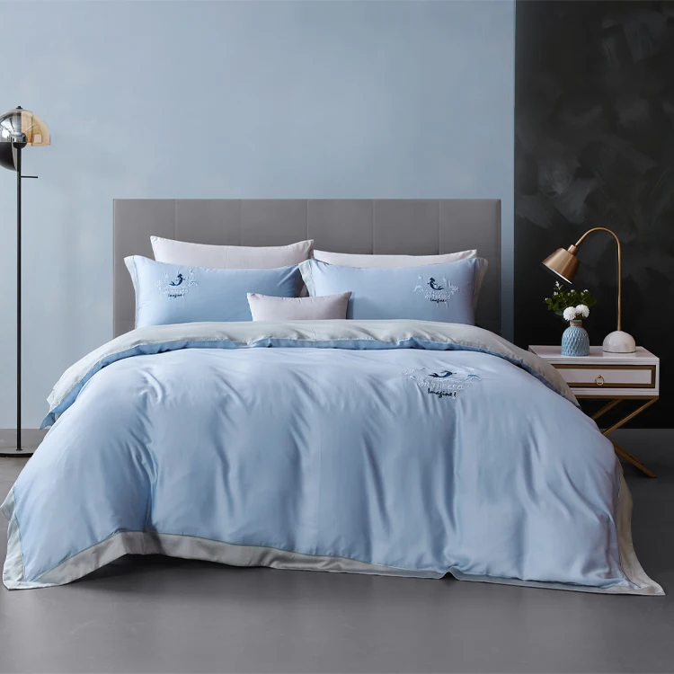 King Queen Size Duvet Cover Sets comforter bedding set with pillow case