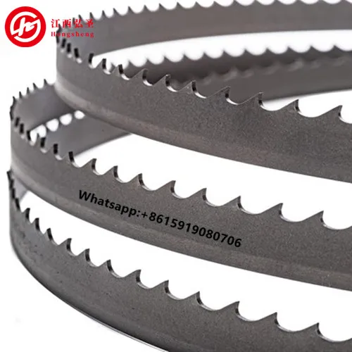 Factory Band Saw Blade Welding Machine Wood Cutting Tungsten Carbide Tipped Hacksaw Blade For Wood Sawmill Bandsaws