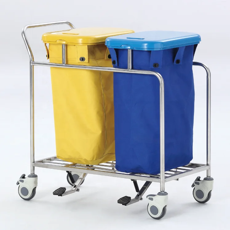 
F-14 C3 Waste Trolley, hot sell hospital trolley 
