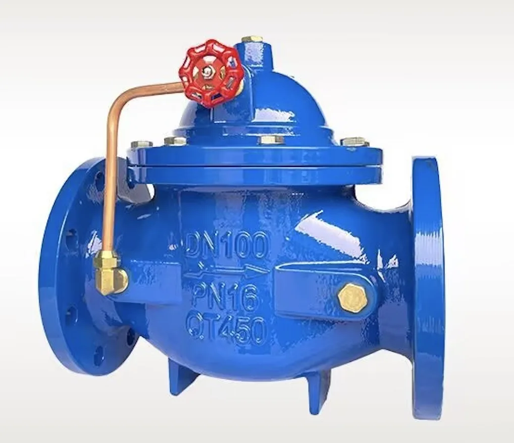 Remote Control 100X-16Q Float Ball Valve Hydraulic Control Valve for Water Tank Supply Flange Water Tank Ball Valve