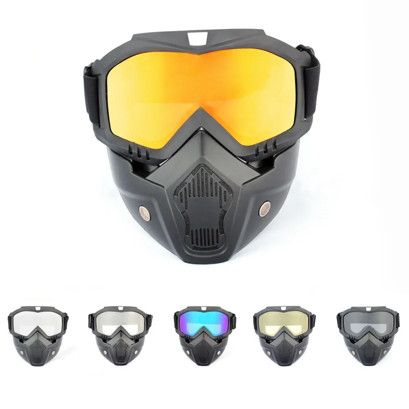 Защитная маска для лица в стиле ретро