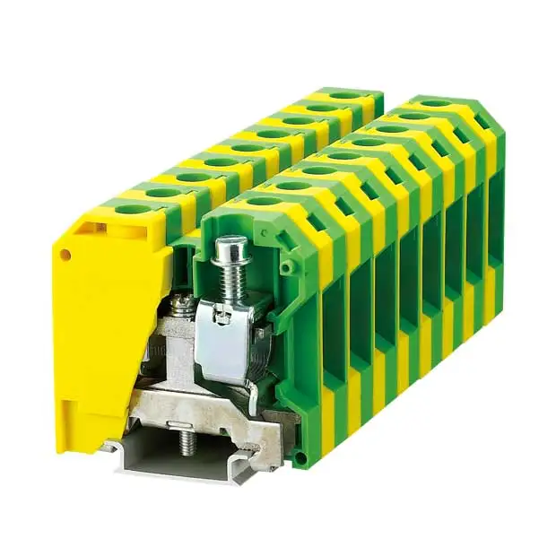 WANHAI manufacture Ground Screw Connection Din Rail Terminal Blocks EK-35/35